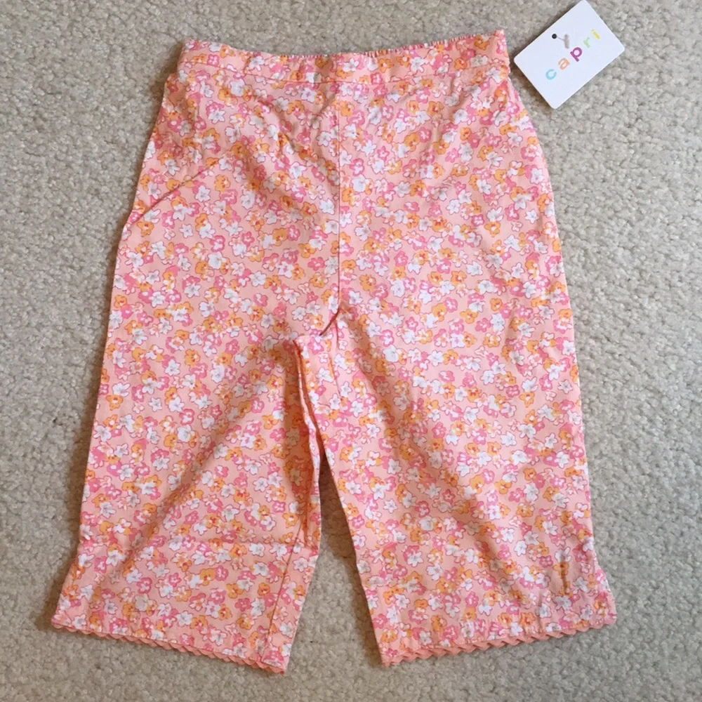 NWT baby Gap capri, T-shirt and sweater outfit